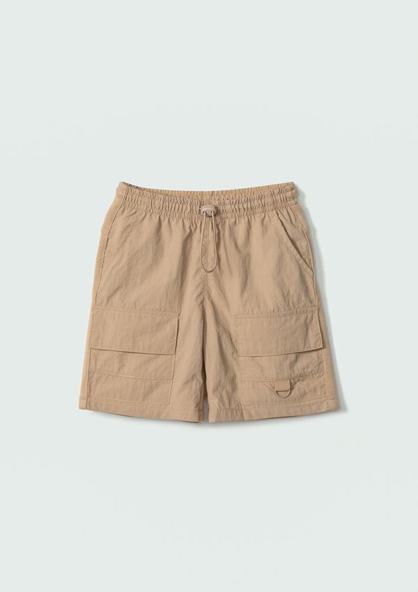 Bermuda Infantil Menino Toddler Comfort - Marrom 003