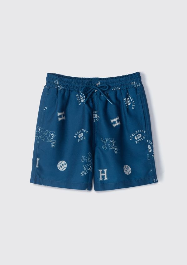 Shorts Infantil Menino Estampado - Azul 010