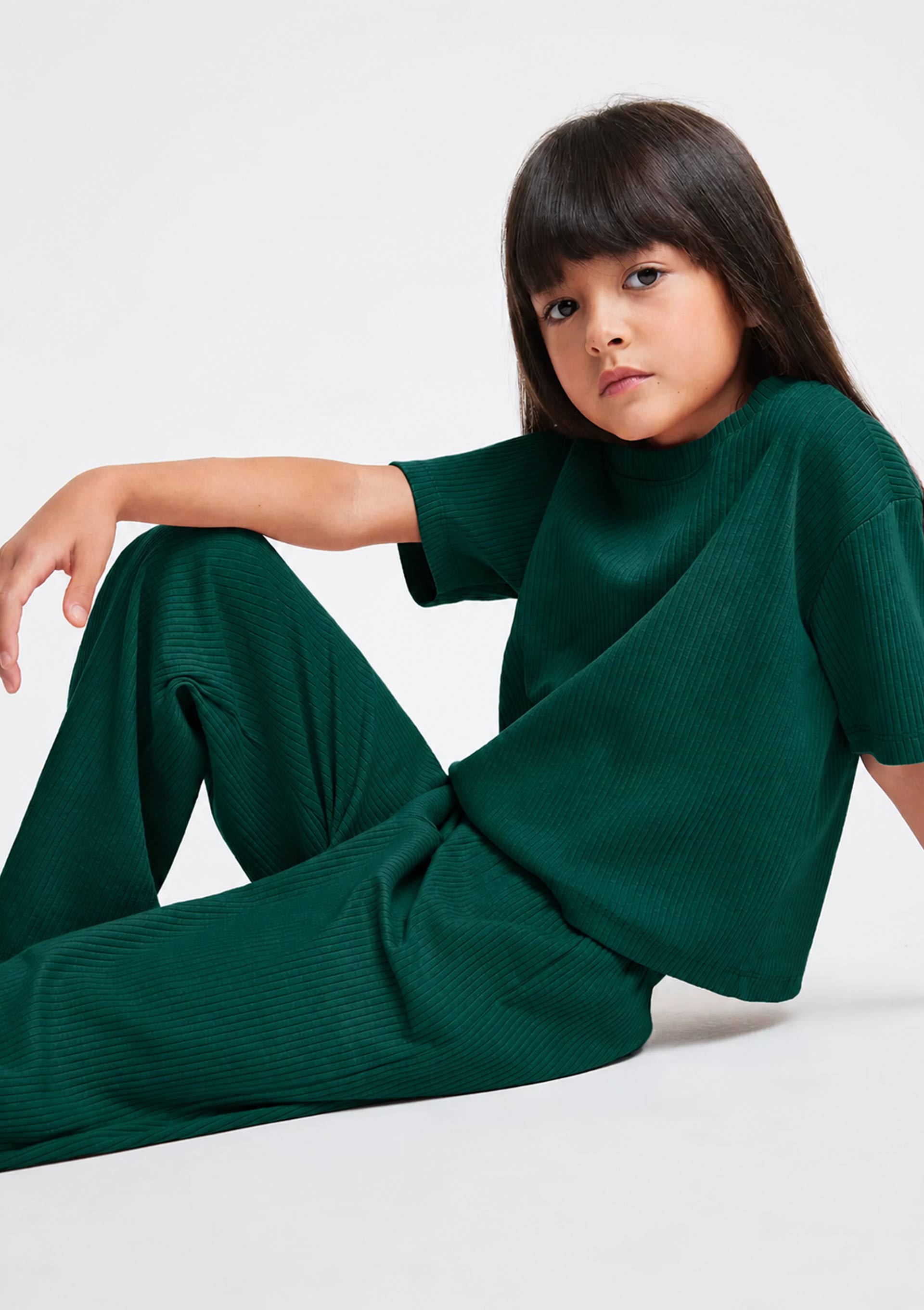 Conjunto Infantil Menina Amplo - Verde