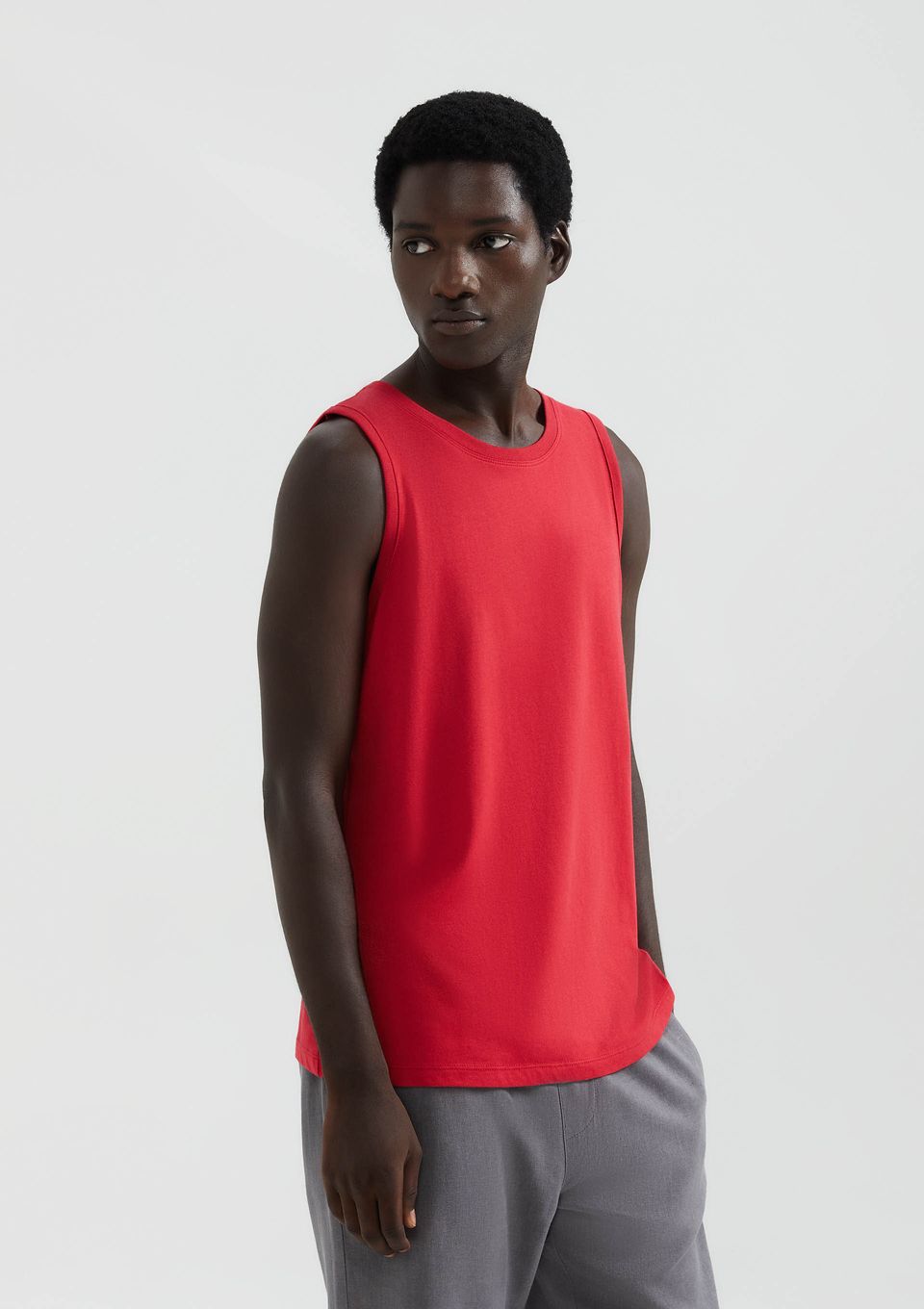 Regata Básica Masculina World - Vermelho
