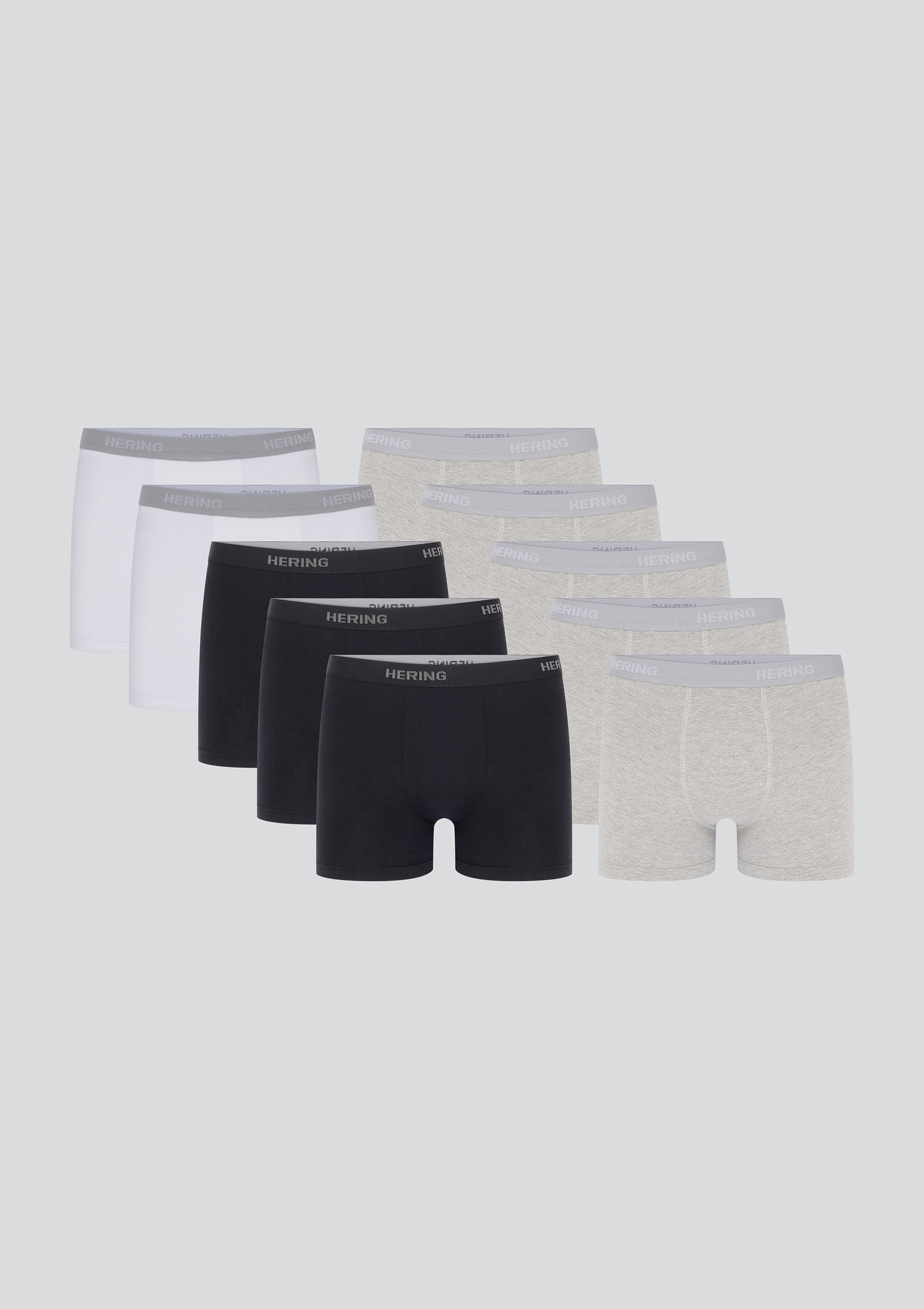 Kit 10 Cuecas Boxer Com Elástico Personalizado - Multicolorido