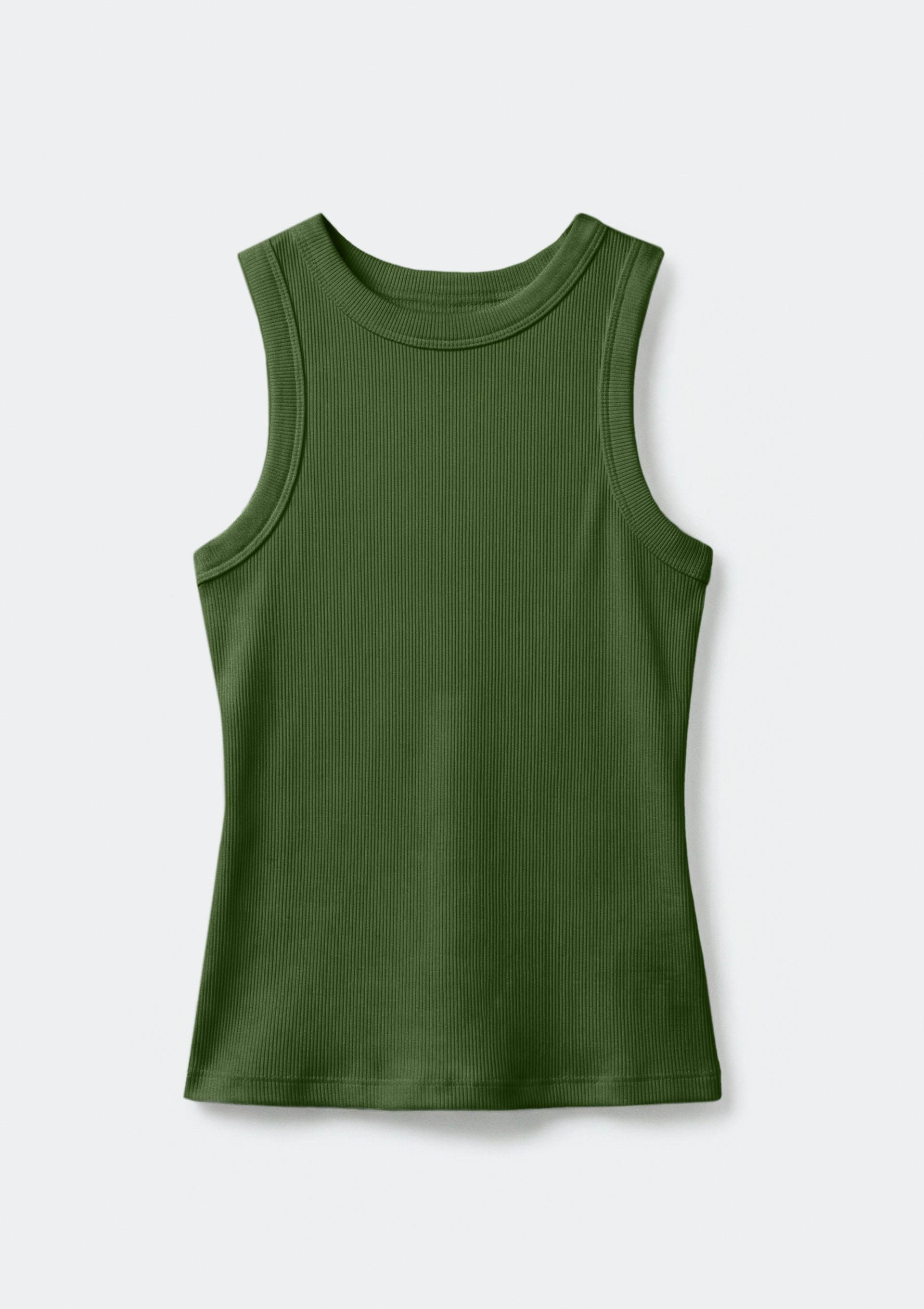 Regata Básica Feminina Slim Neck - Verde