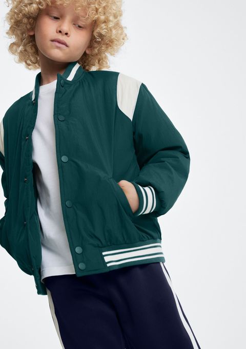 Jaqueta Infantil Menino Bomber College - Verde — Hering