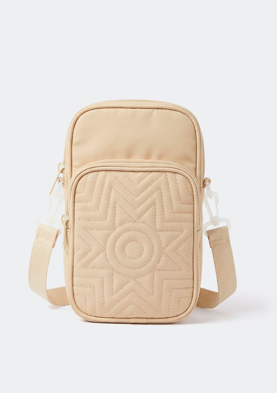 Bolsa Infantil Menina em Matelassê - Creme