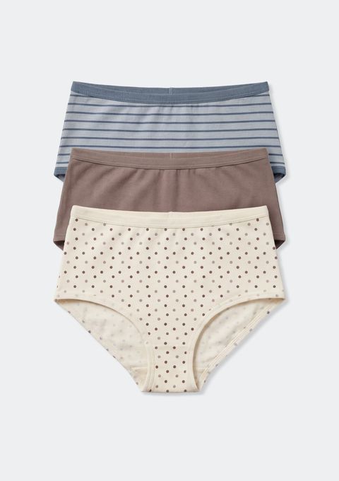 Kit 3 Calcinhas Sênior Cintura Alta Estampada - Multicolorido — Hering