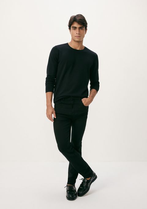 Calça Jeans Masculina Skinny Soft Touch - Preto — Hering