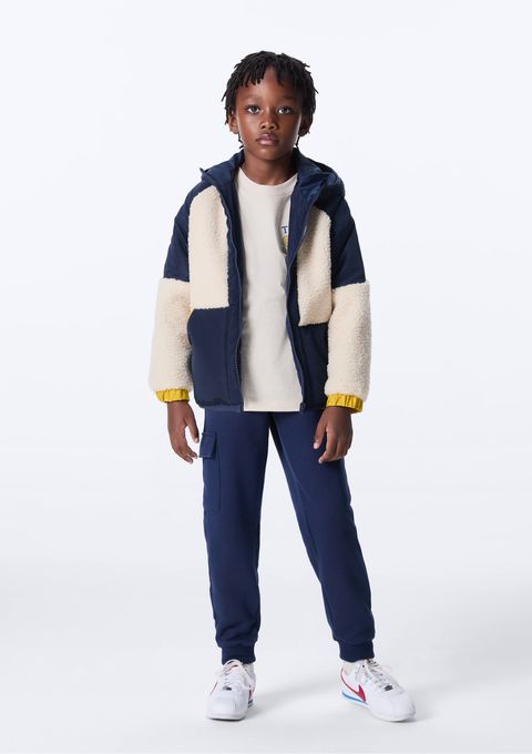 Calça Infantil Menino Jogger Cós Elástico - Azul — Hering