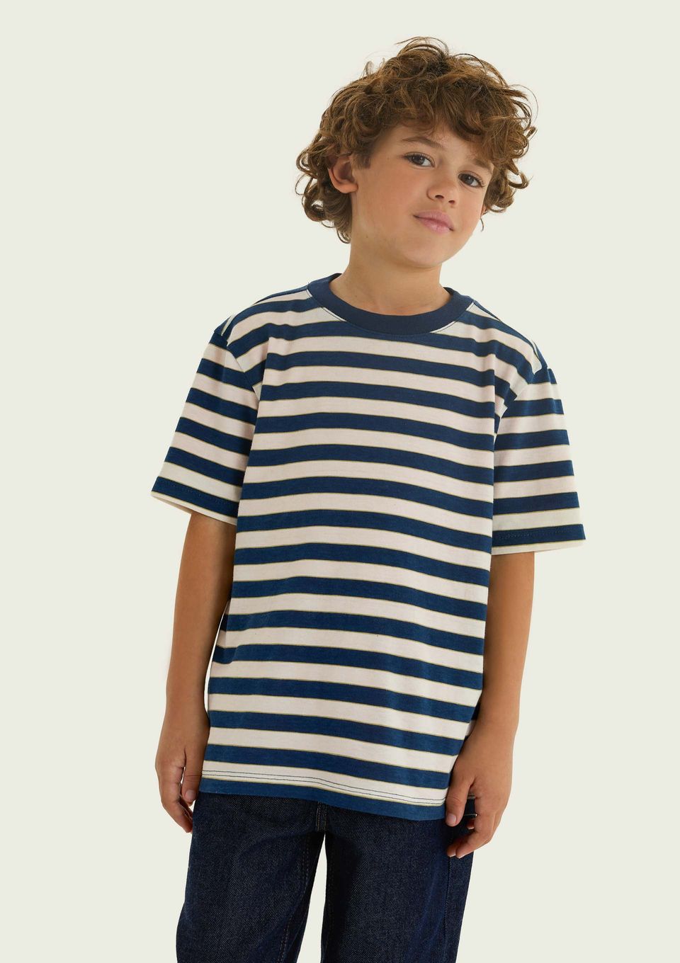 Camiseta Infantil Menino Estampada - Azul
