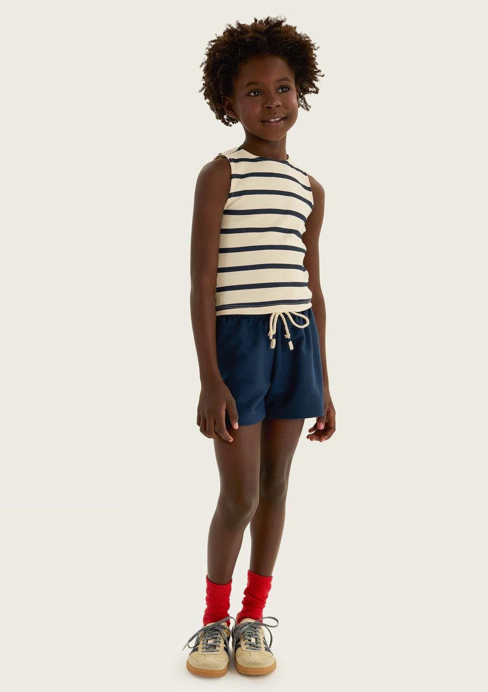 Conjunto Infantil Menina Estampado - Azul