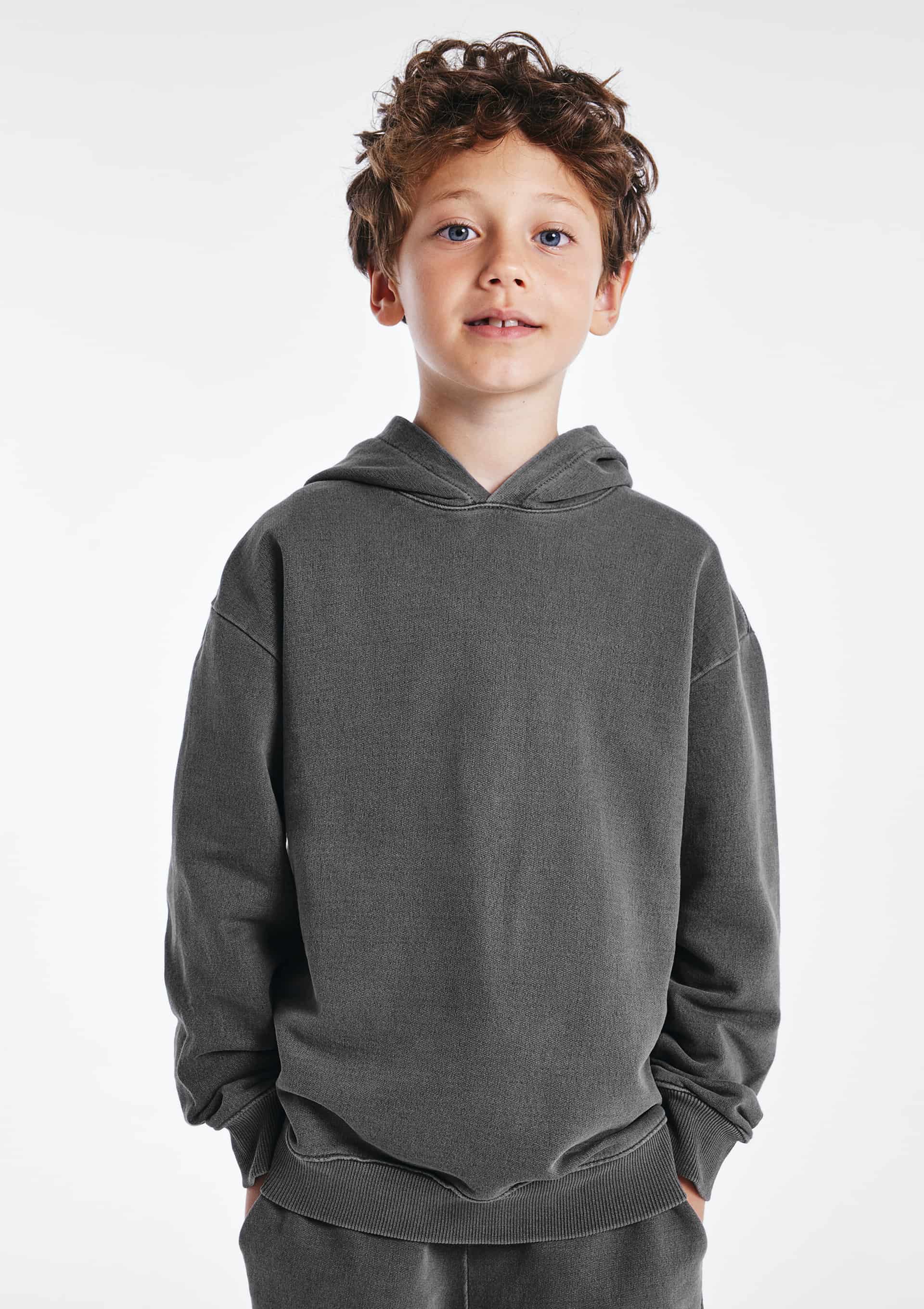 Blusão Infantil Menino em Moletom - Cinza — Hering