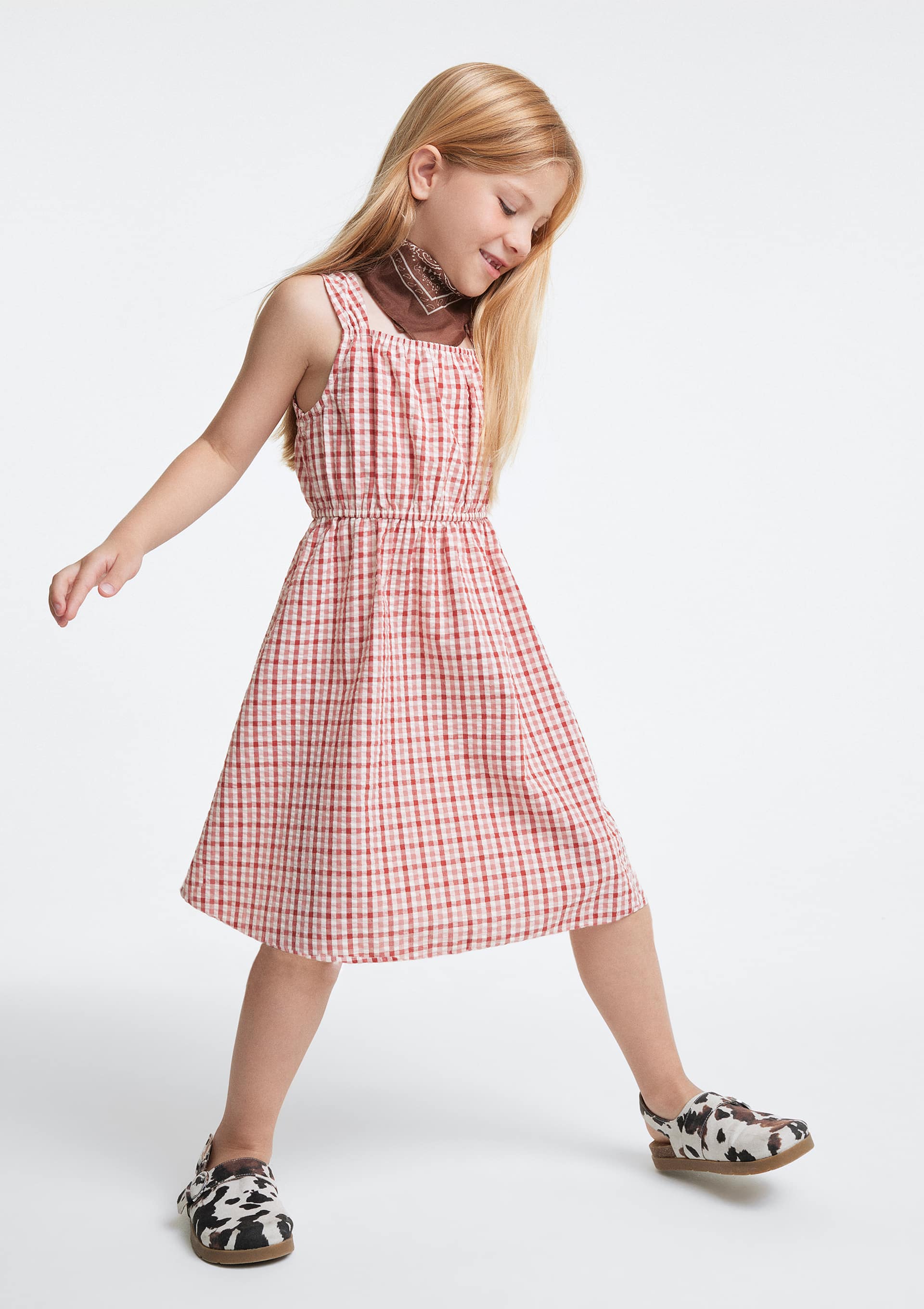 Vestido Infantil Curto Godê - Rosa — Hering