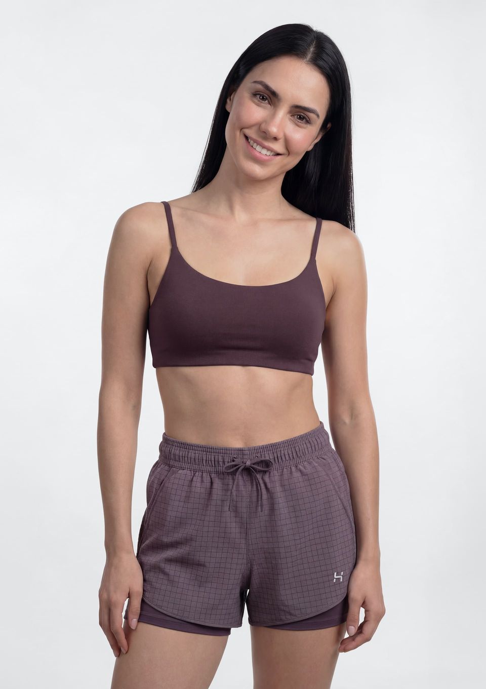 Shorts Esportivo Feminino Runner - Roxo