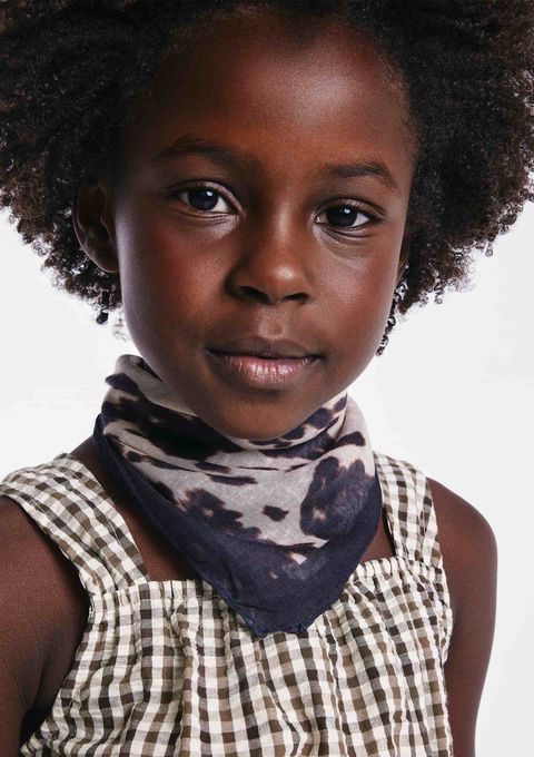 Bandana Infantil Estampada - Preto — Hering