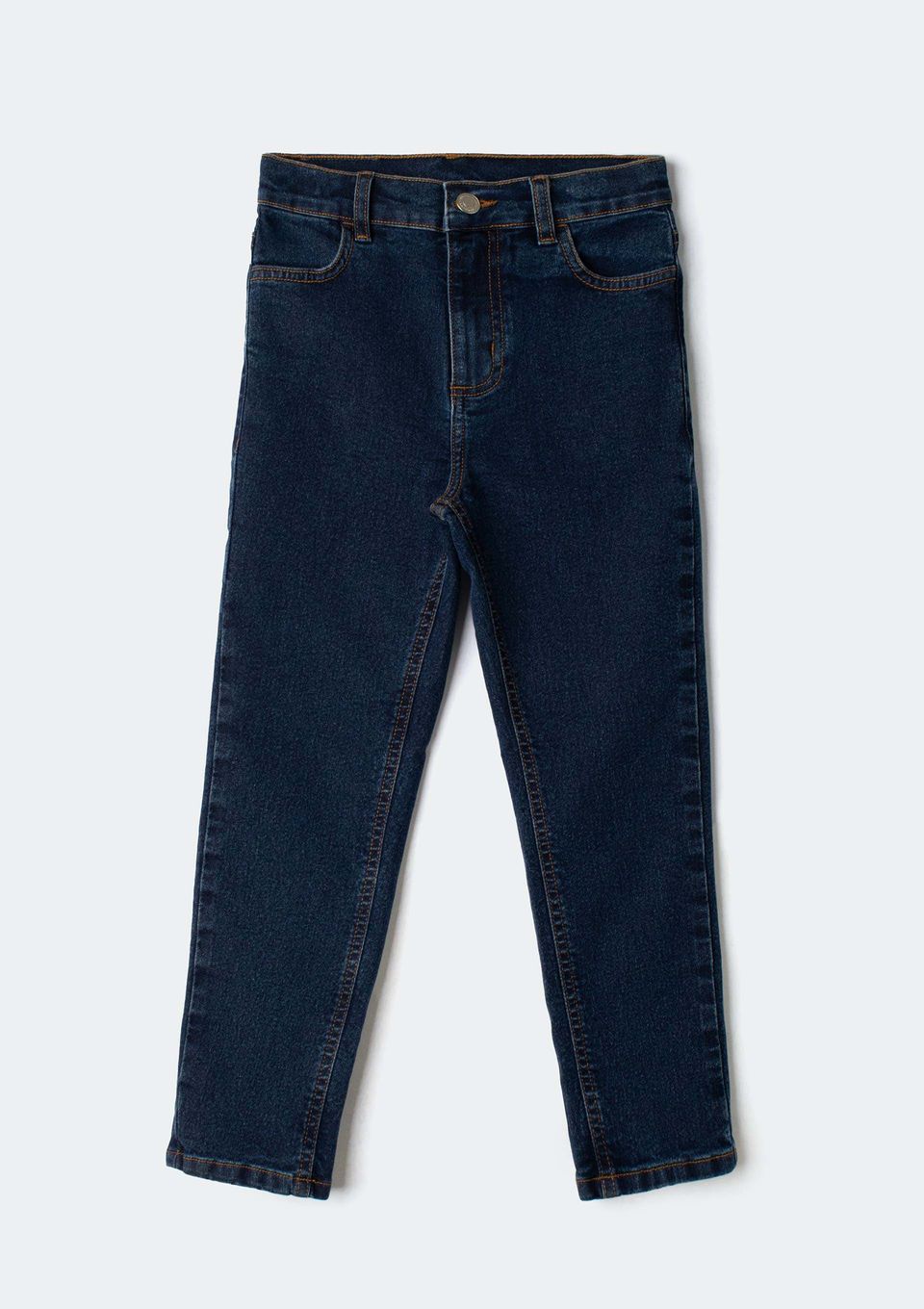 Calça Jeans Infantil Menina Ballon - Azul