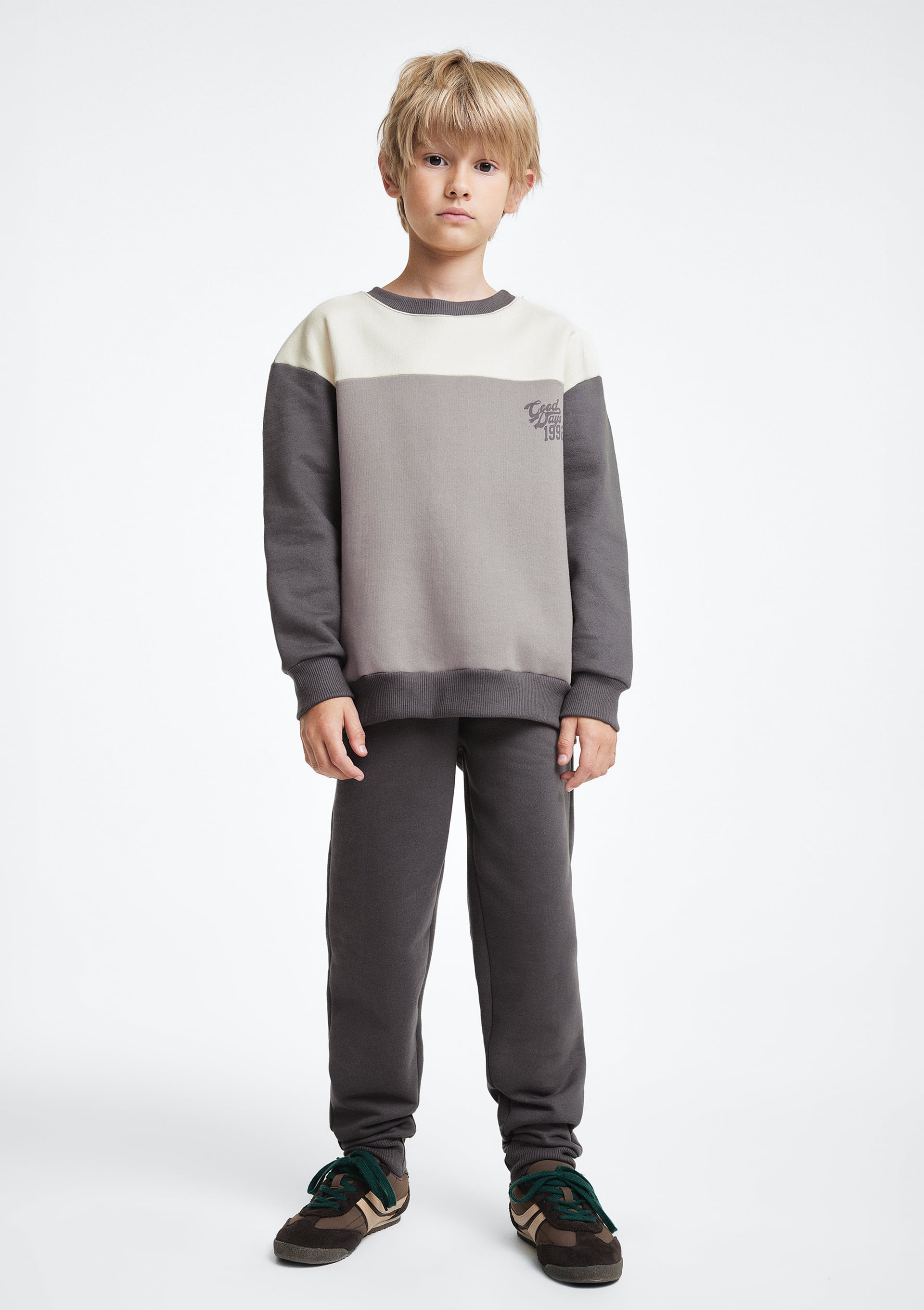 Conjunto de Moletom Infantil Menino com Estampa - Verde — Hering
