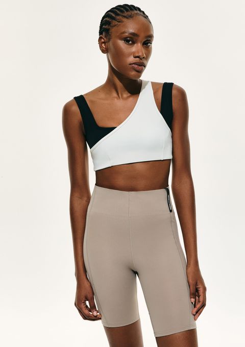 Top Assimétrico Hering Sports + Frnc - Off White — Hering