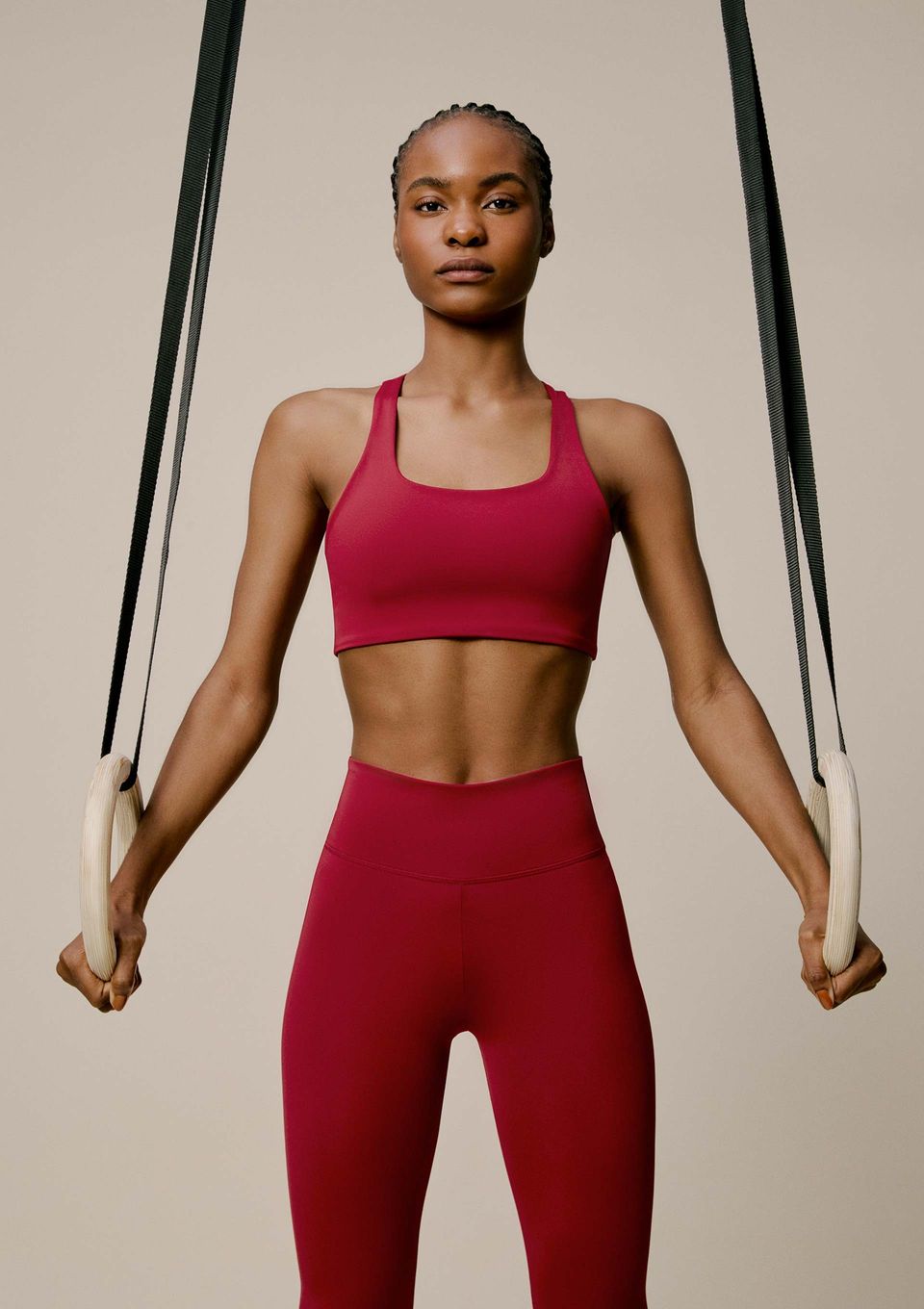 Top Esportivo Feminino Hero com Fio Lycra® - Vermelho