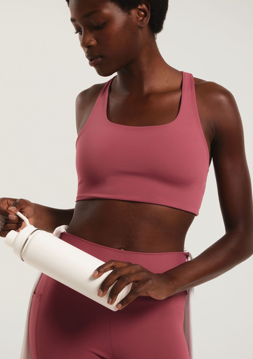 Top Esportivo Feminino Hero com Fio Lycra® - Rosa