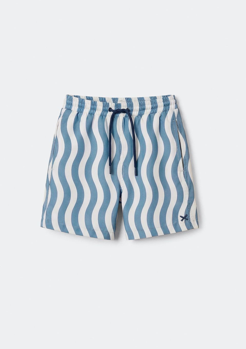 Shorts Infantil Menino Estampado - Azul