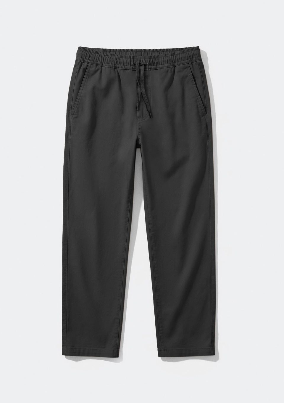 Calça Infantil Menino Reta em Peach Touch - Preto