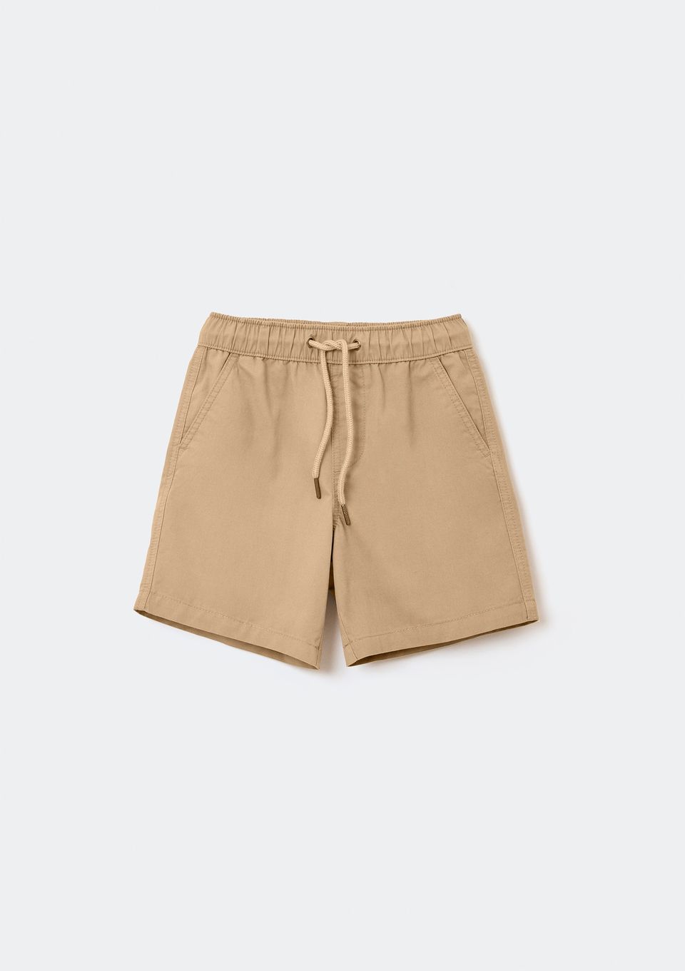 Bermuda Infantil Menino Reta - Bege