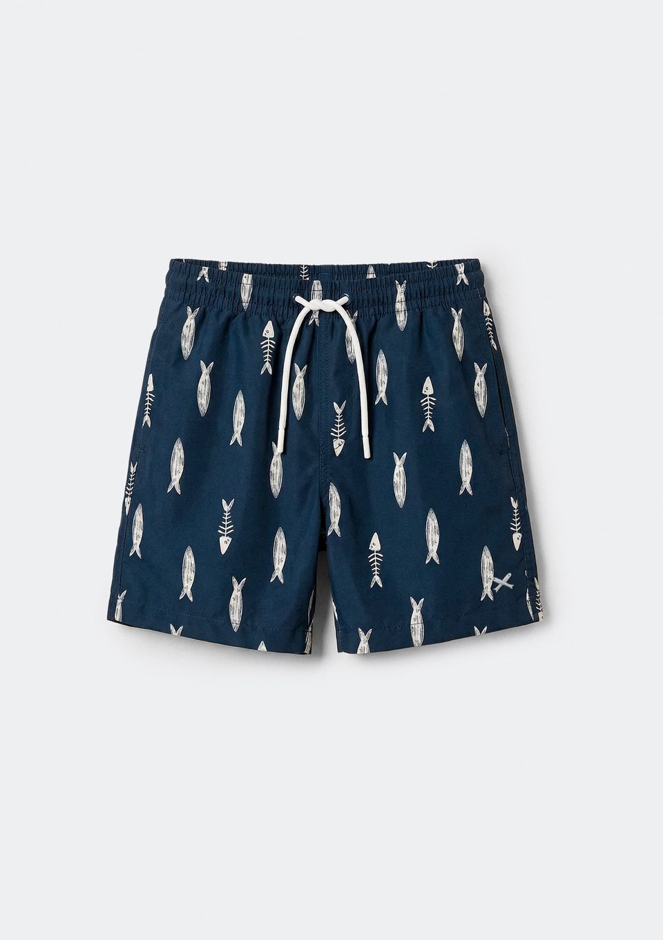 Shorts Infantil Menino Estampado - Azul