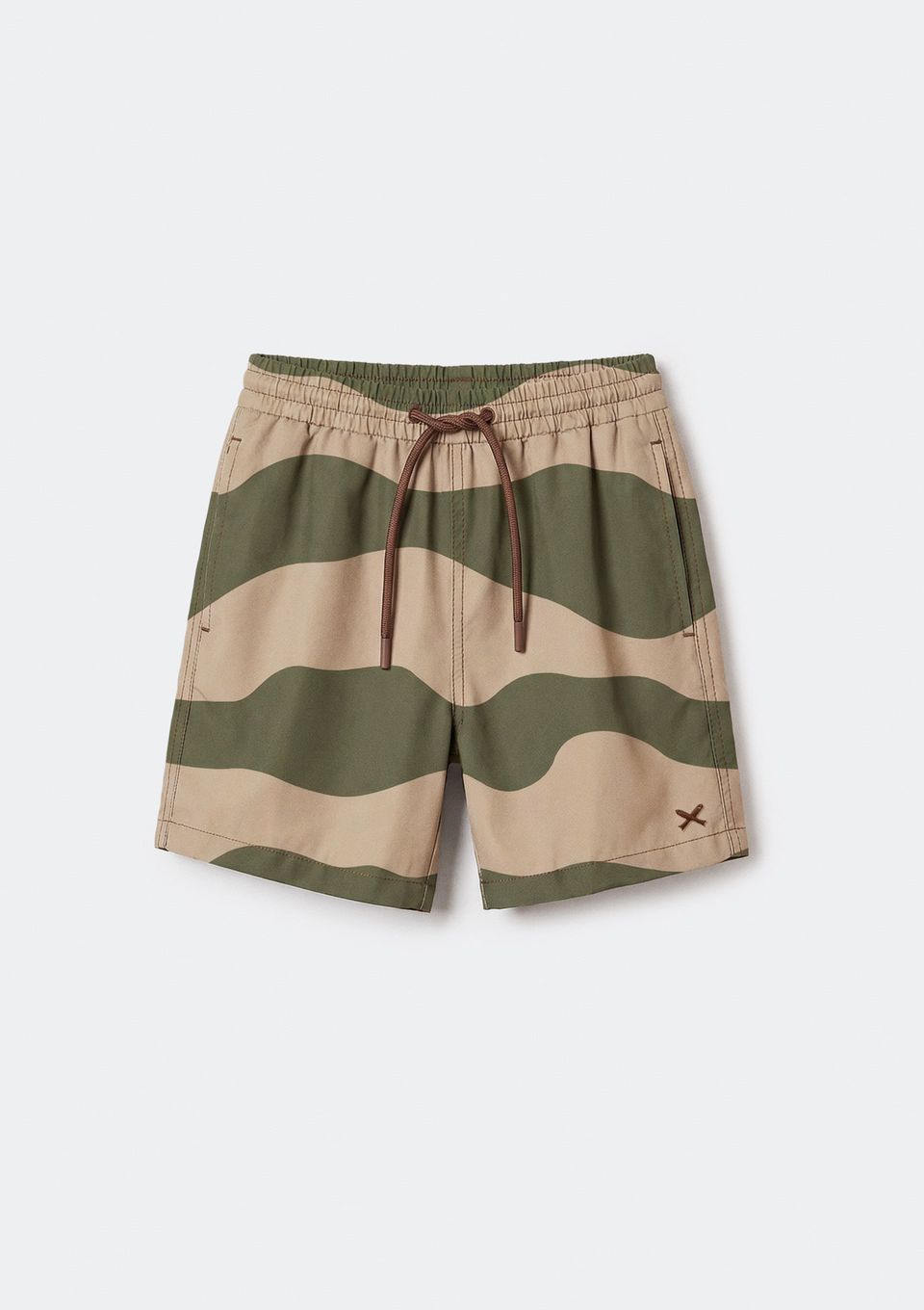Shorts Infantil Menino Estampado - Verde