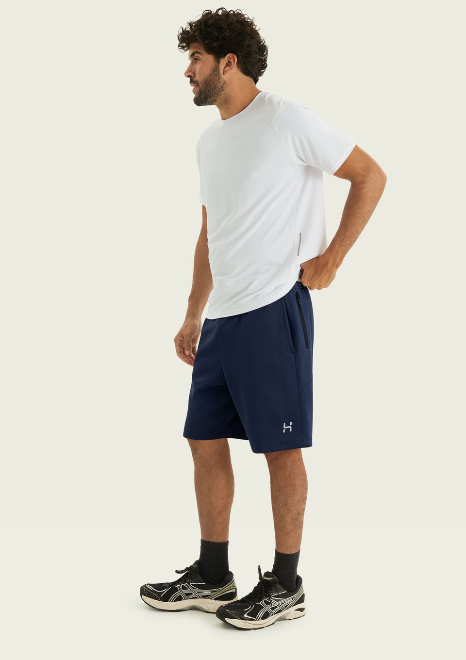 Bermuda Esportiva Masculina em Modal - Azul
