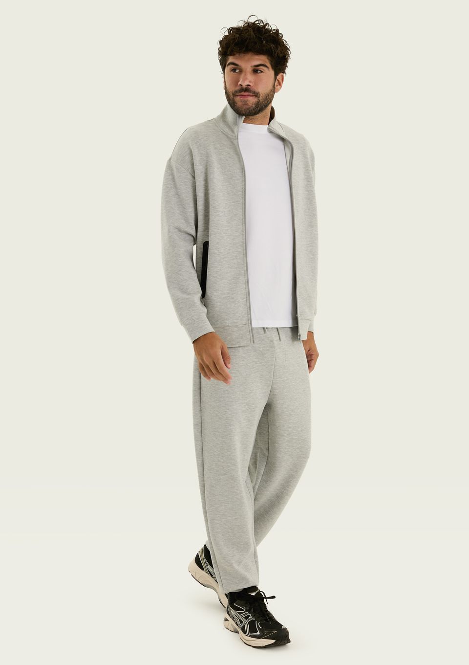 Calça Esportiva Masculina Jogger - Cinza