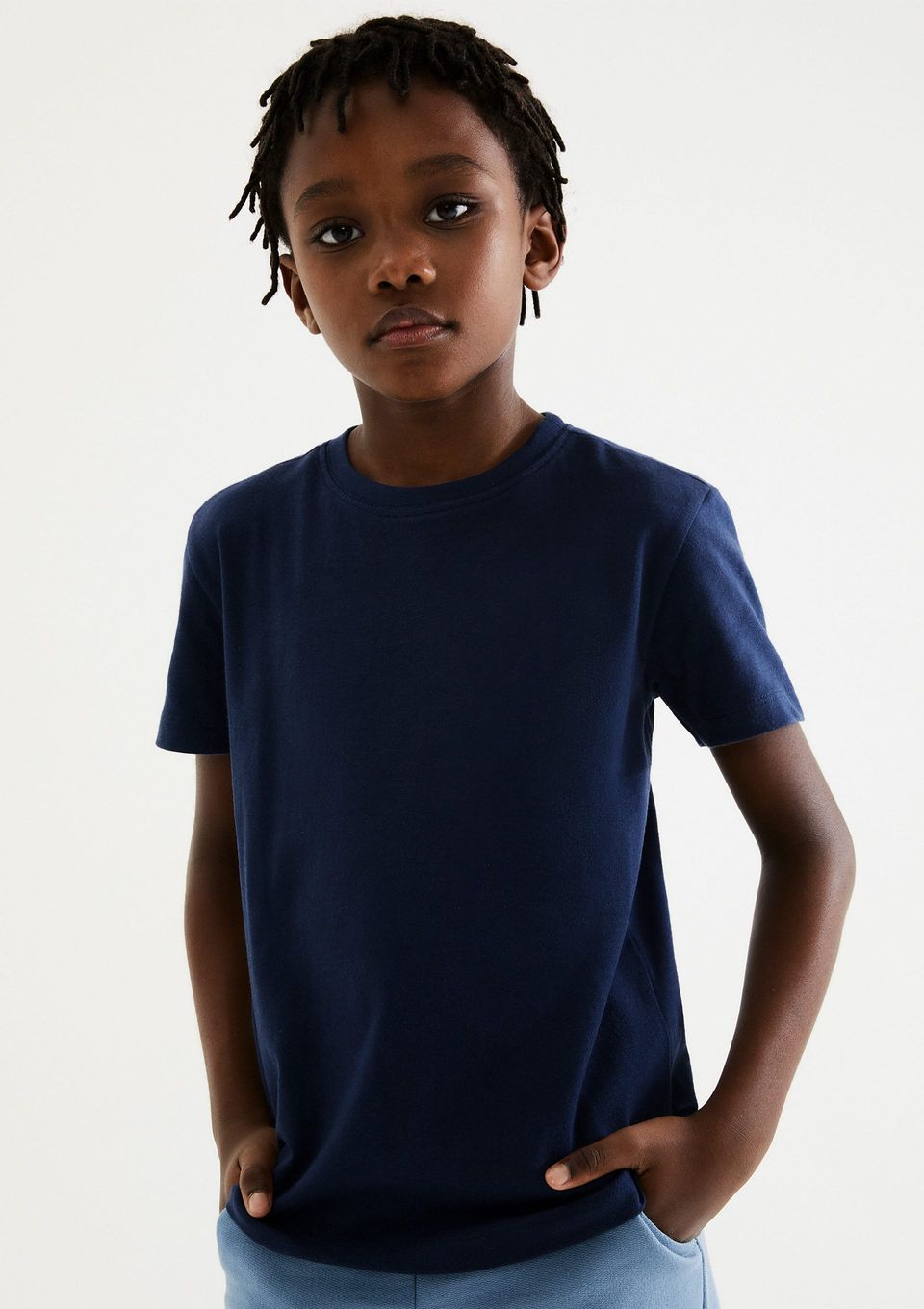 Camiseta Infantil Menino Comfort Super Cotton - Azul