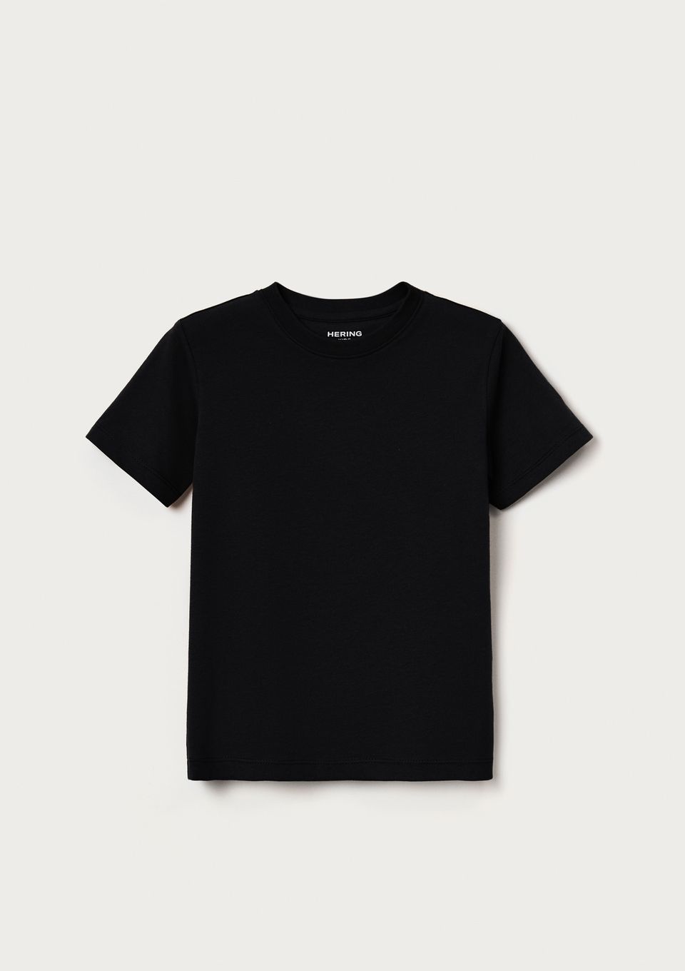 Camiseta Básica Infantil Menino Manga Curta Slim - Preto