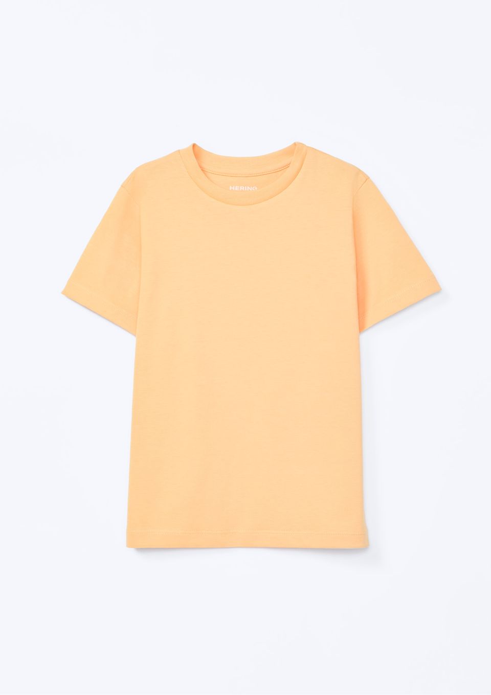 Camiseta Básica Infantil Menino Manga Curta Slim - Laranja