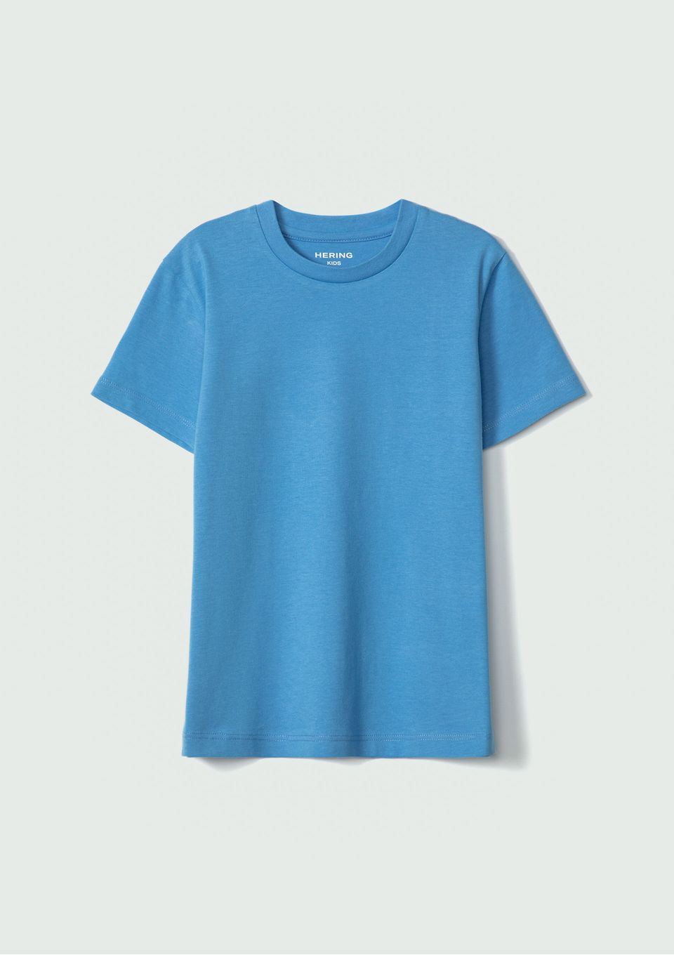 Camiseta Básica Infantil Menino Manga Curta Slim  - Azul