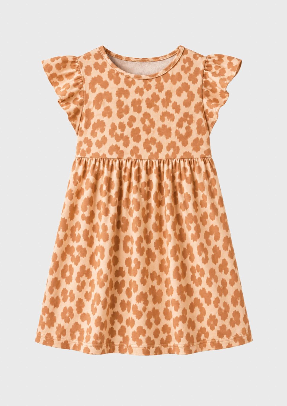 Vestido Infantil Toddler Estampado - Laranja