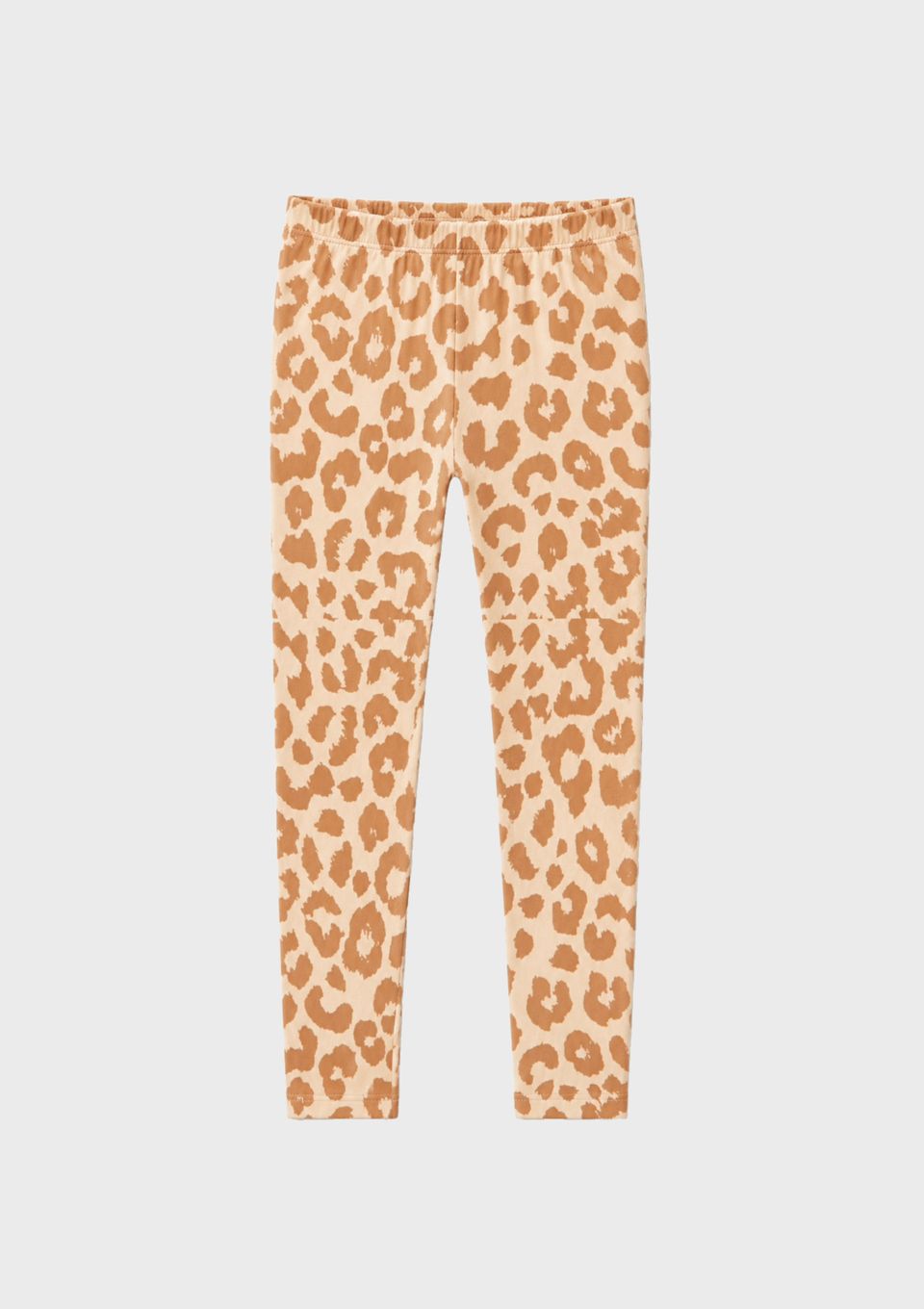 Calça Legging Infantil Menina Toddler Estampada - Laranja