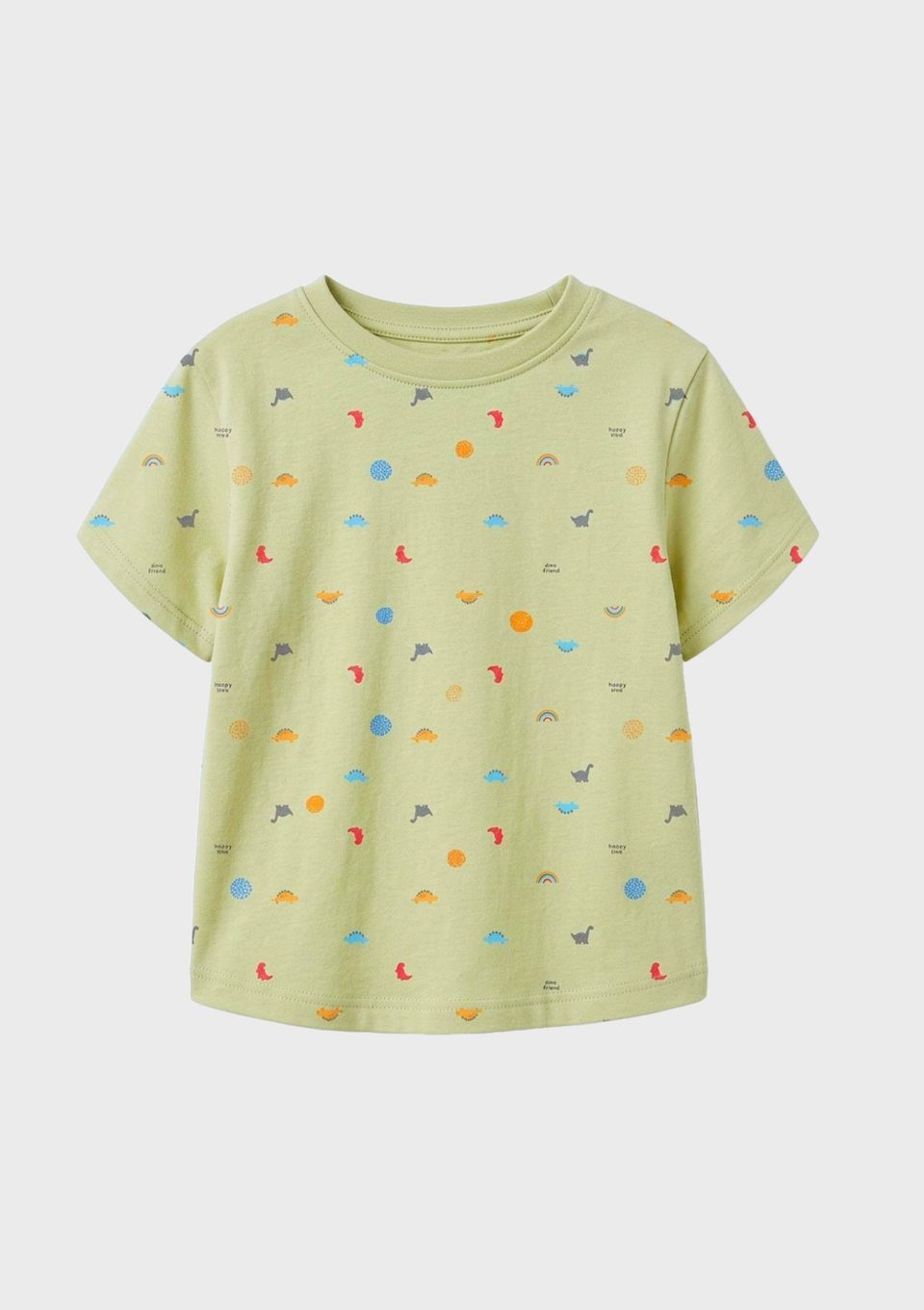 Camiseta Infantil Menino Toddler Oversized - Verde