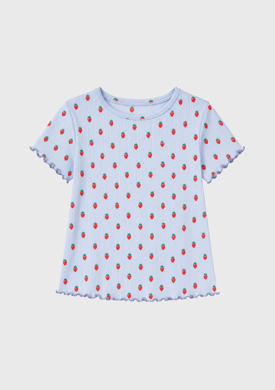 Blusa Infantil Menina Toddler Estampada - Azul