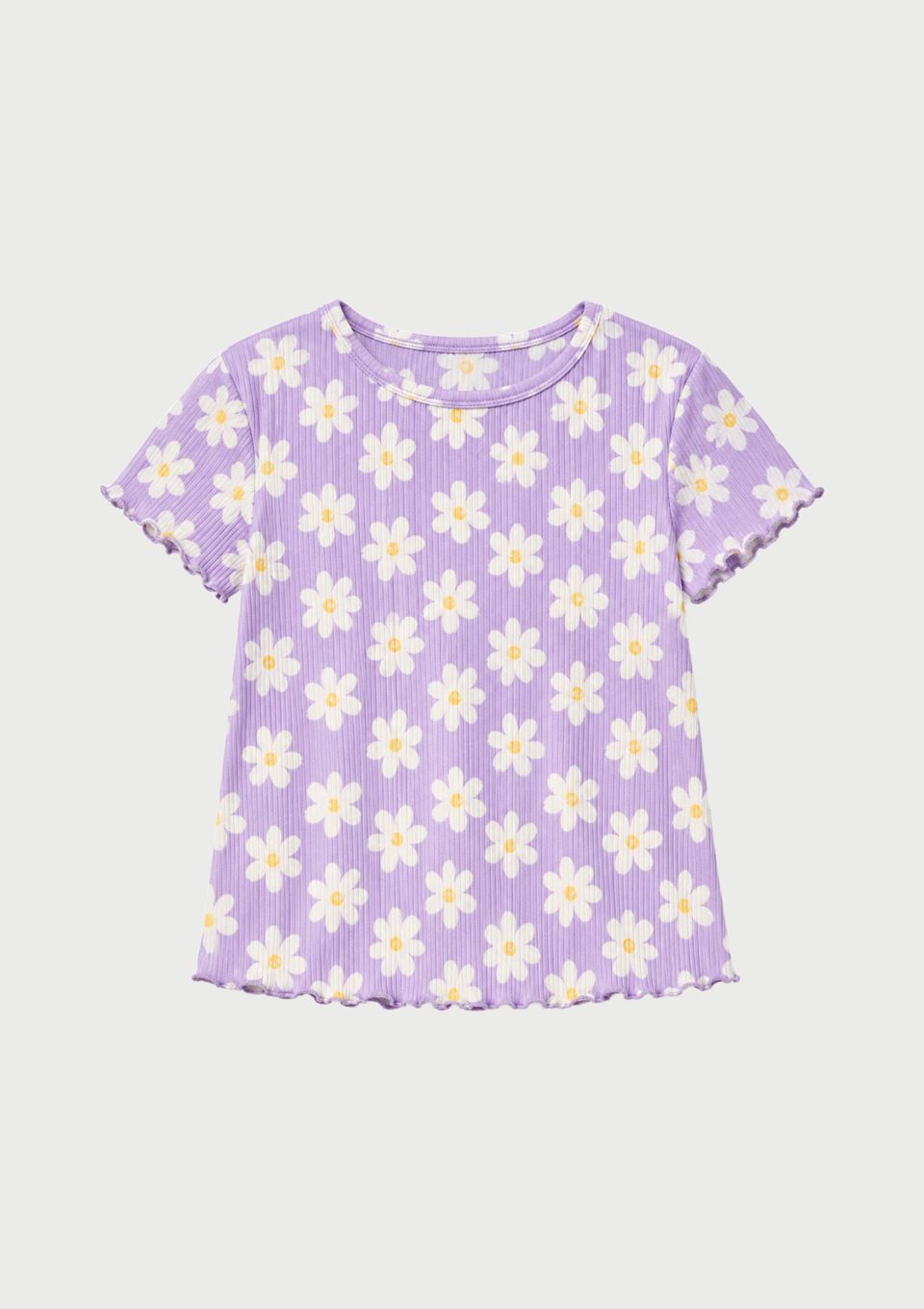 Blusa Infantil Menina Toddler Estampada - Lilás