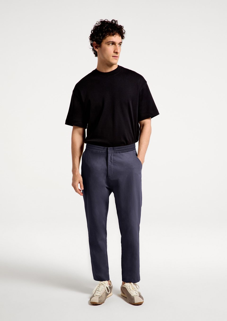 Calça Masculina Reta Tech - Azul