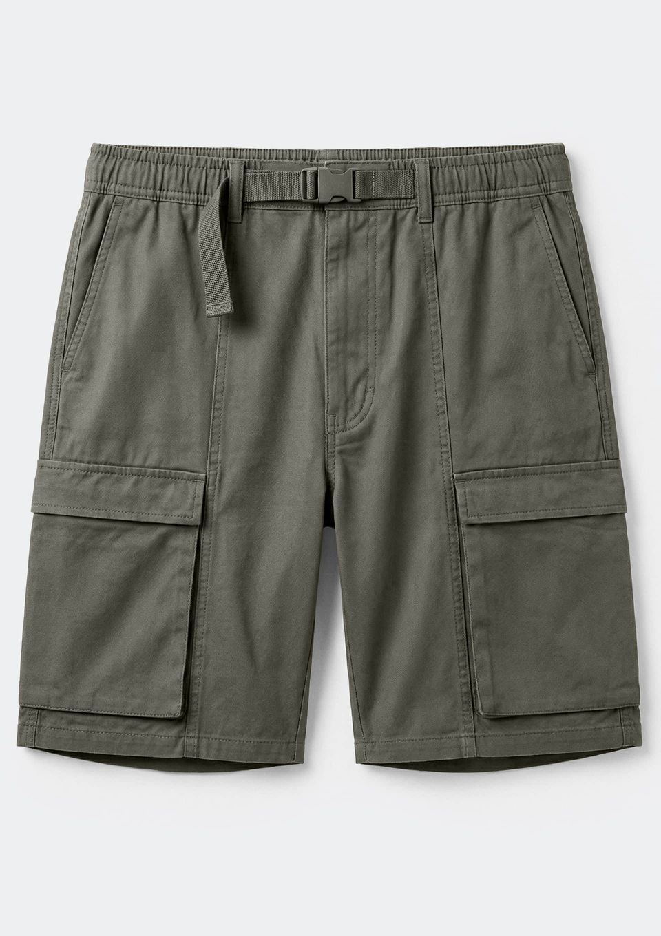 Bermuda Masculina Reta Cargo Tech - Verde