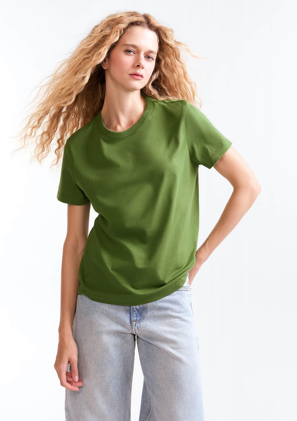 Camiseta Brasil Feminina Manga Curta - Verde