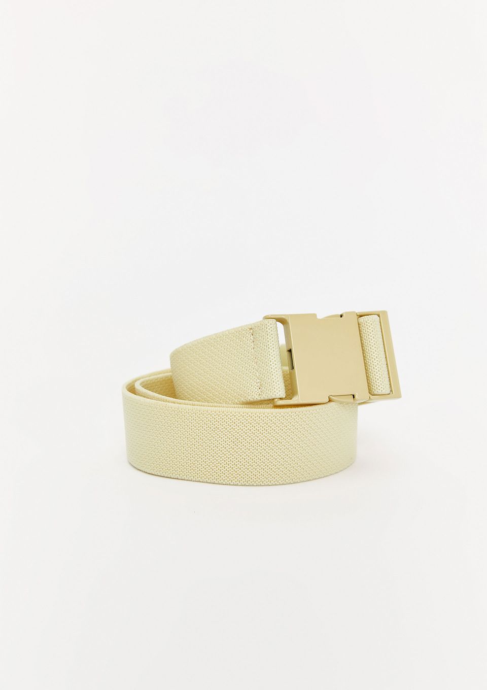 Cinto Feminino Médio em Nylon - Amarelo