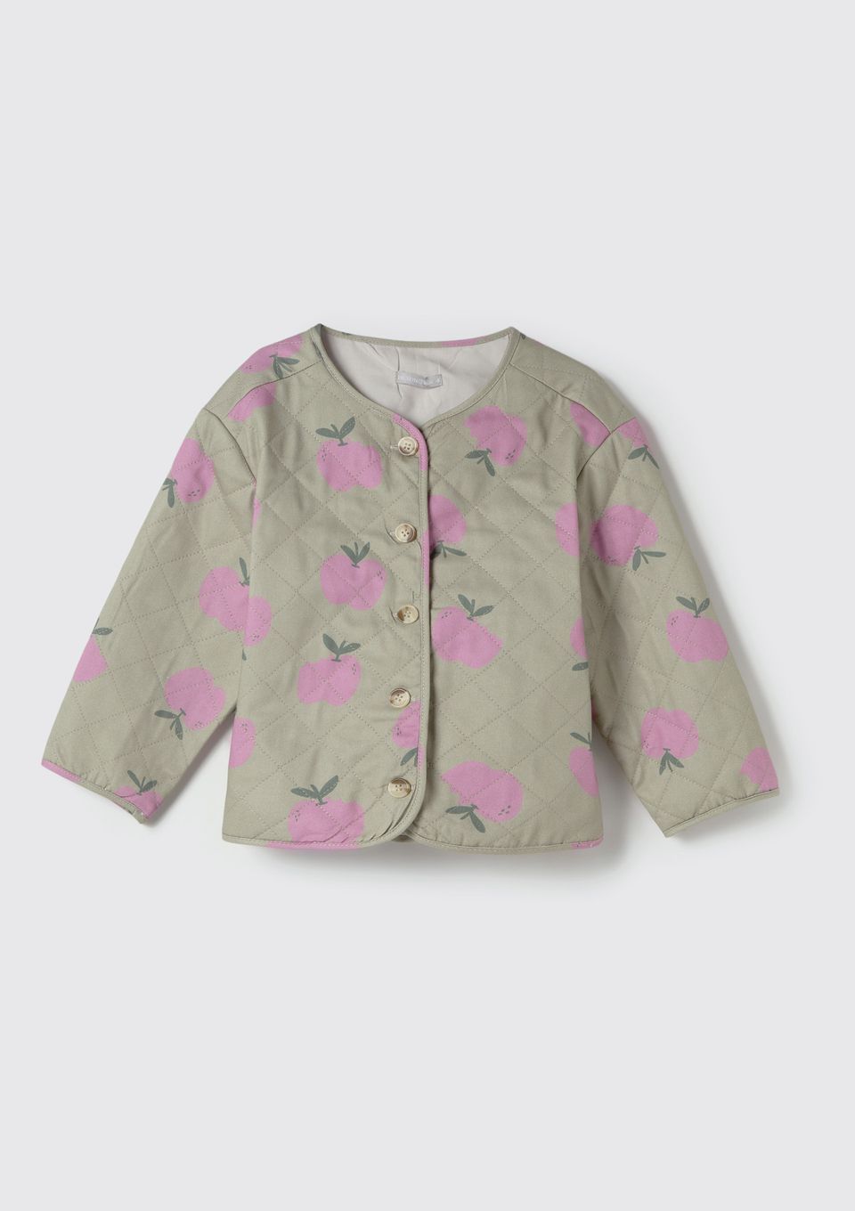 Jaqueta Infantil Menina Toddler em Matelassê - Verde