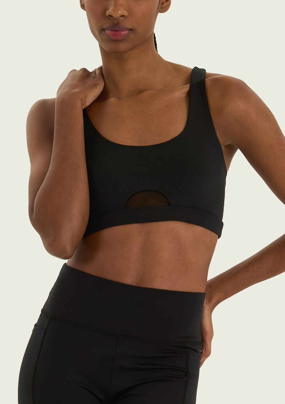 Top Esportivo Elastizado - Preto