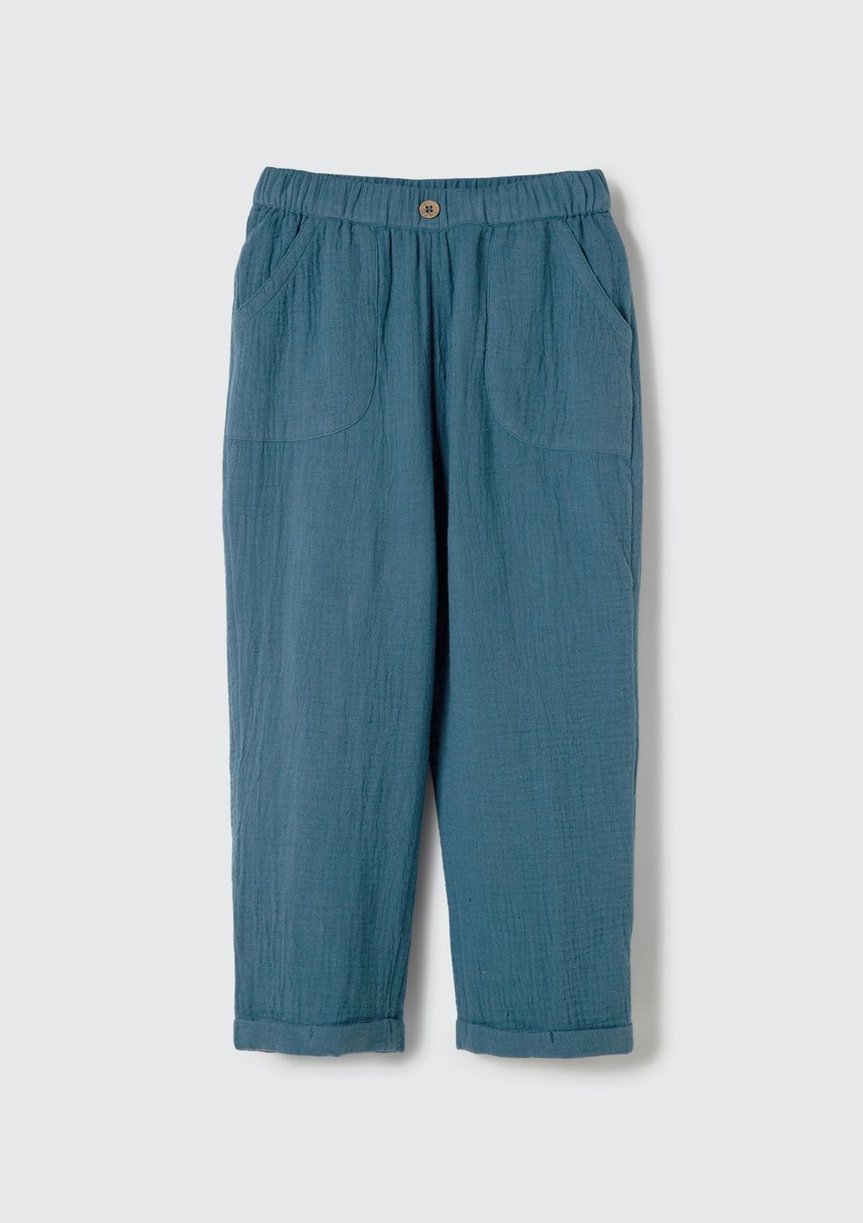 Calça Reta Infantil Menino Toddler - Azul