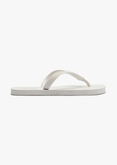 Chinelo de Dedo Masculino Texturizado - Branco — Hering