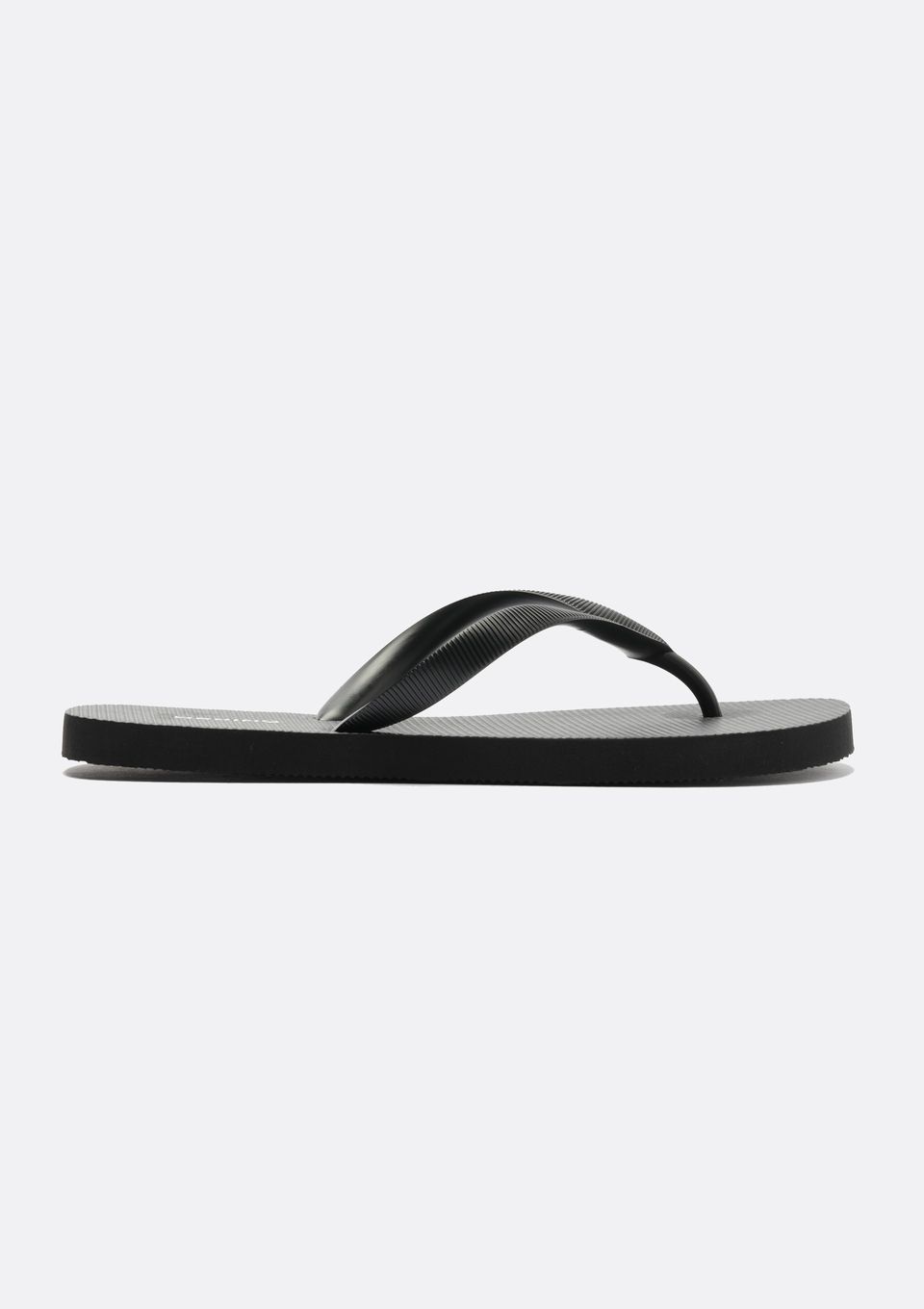 Chinelo de Dedo Feminino Fosco - Preto