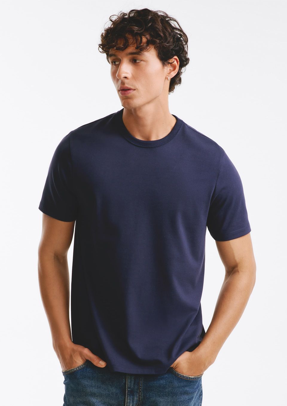 Camiseta Brasil Masculina Manga Curta - Azul