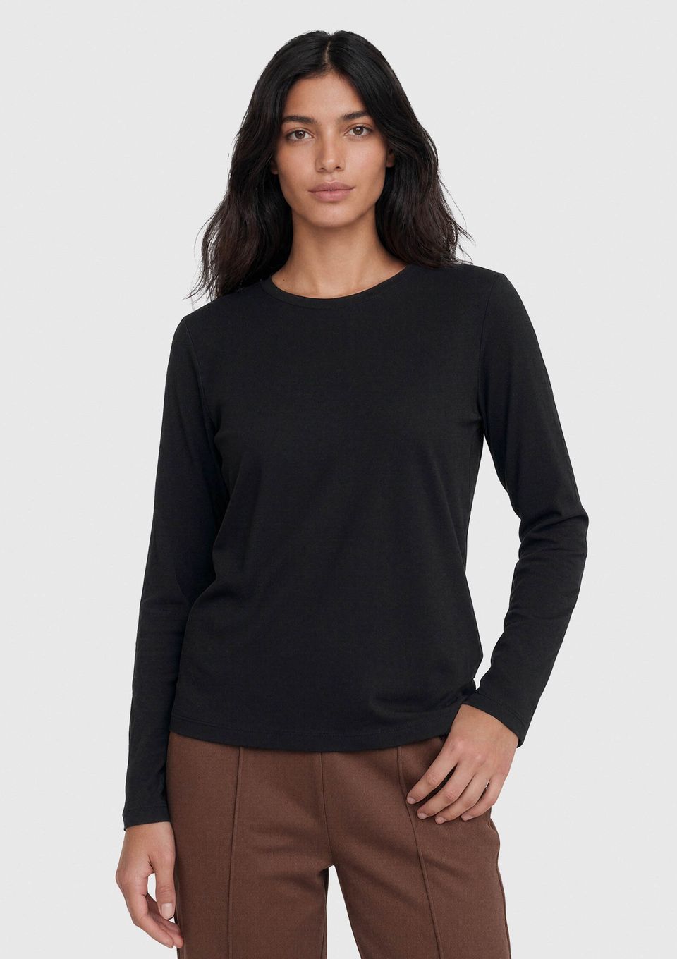 Camiseta Feminina Manga Longa Segunda Pele Hering Aquece - Preto