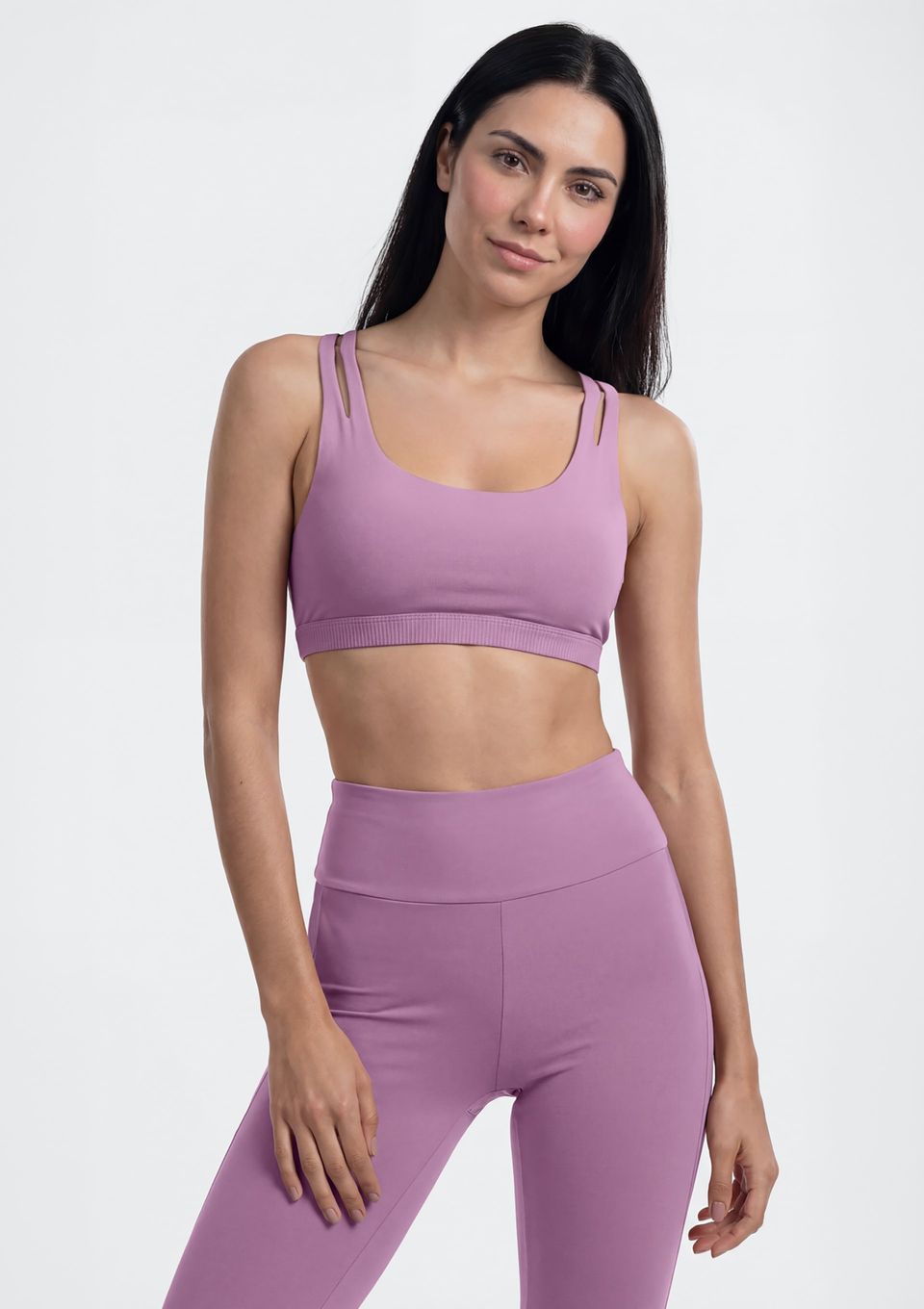 Top Esportivo Alta Sustentação - Roxo